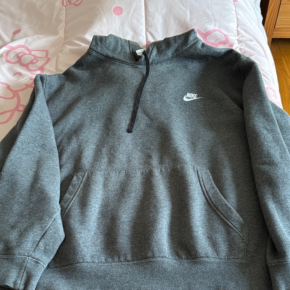 Men’s Nike dark grey hoodie